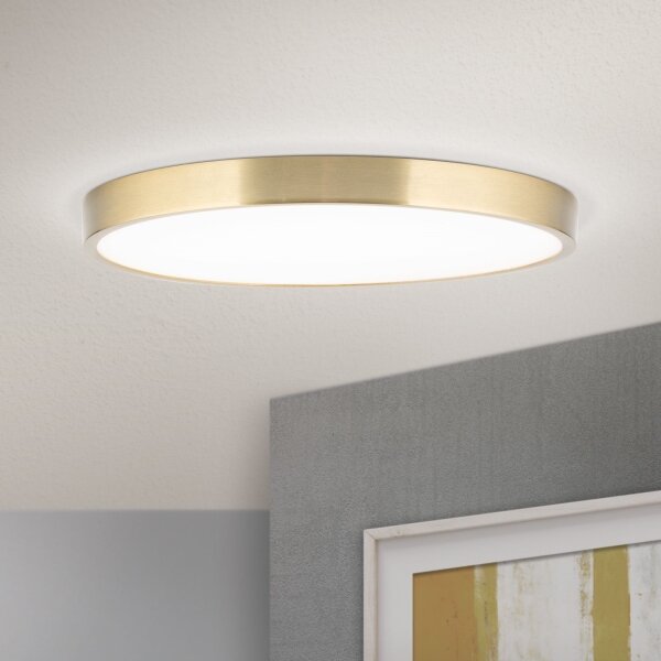 Orion DL 7-657/28 - LED Плафониера BULLY LED/28W/230V Ø 28 см златист