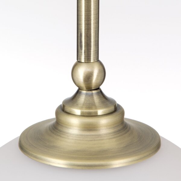 Orion HL 6-1808/1 - Пендел OLD LAMP 1xE27/40W/230V бял/месинг