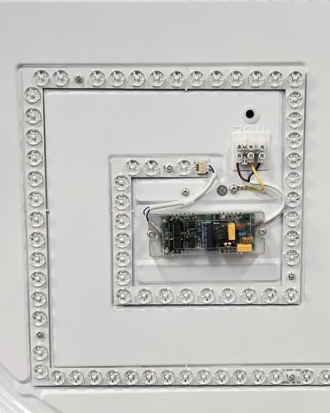LED Димируем плафон VENTA LED/60W/230V 2700-6500K + дистанционно управление