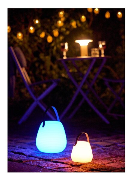 LED преносимо външно осветително тяло с USB ø 20,5 cm Derry – House Nordic