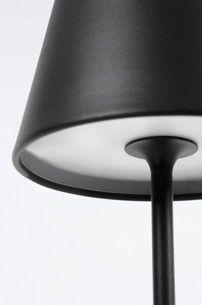 LED настолно външно осветително тяло с USB ø 12 cm Etna – Bizzotto