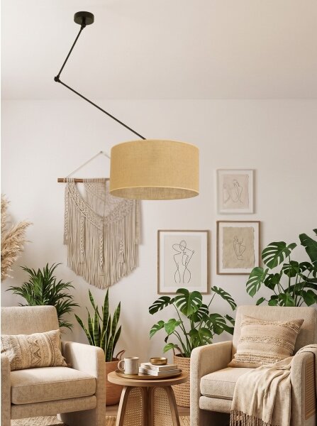 LED регулируем полилей на тръба GORTA 1xE27/60W/230V юта