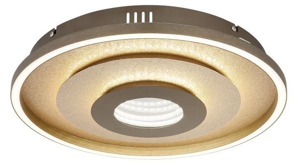 Globo 67824-30G - LED таванен плафон MILES 30W/230V 3000/4000/6000K Ø 40 см
