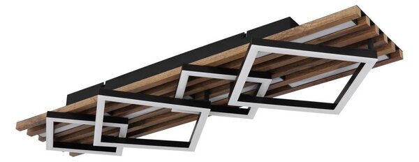 Globo 67344D3 - LED таванно осветително тяло OBRIEN LED/30W/230V + LED/12W 3000K 31x82cm