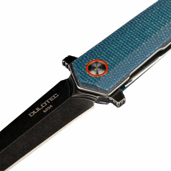 Сгъваем нож Dulotec K254-BL, дръжка от Micarta и 8Cr неръждаема стомана, син