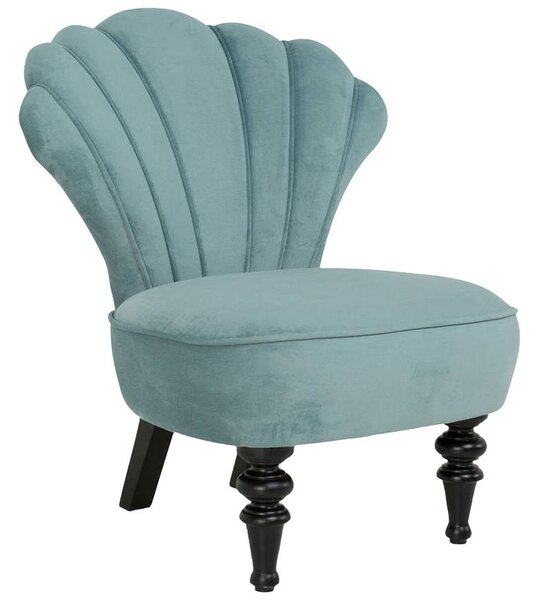 Кресло diYana Пеперуда в цвят тюркоаз, 78х61х87 см