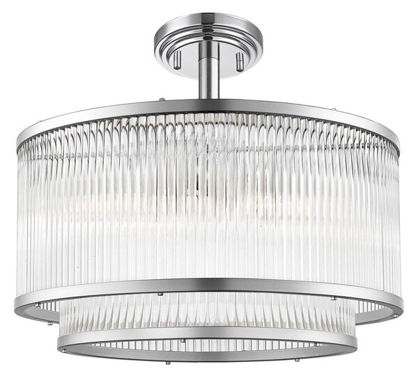 Zuma Line C0528-05H-F4AC - Висящ полилей SERGIO 5xE14/60W/230V хром