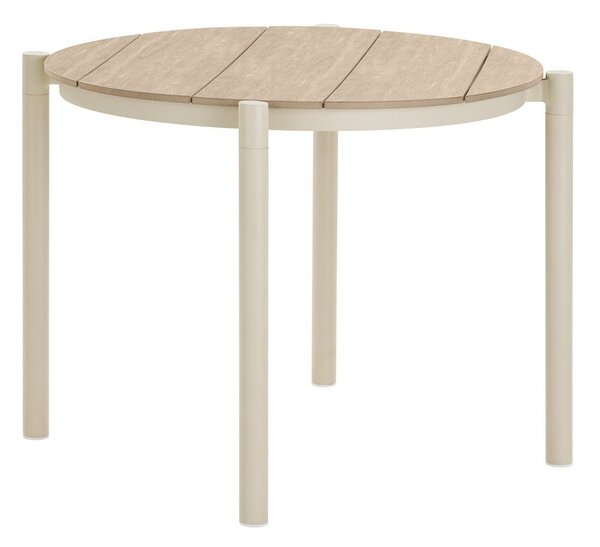 Метална кръгла градинска маса за хранене ø 90 cm Abela – House Nordic