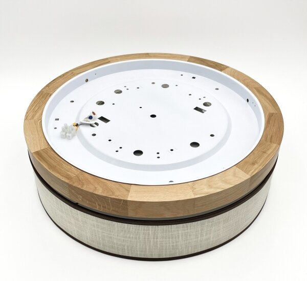 Brilagi - LED таванно осветително тяло BELLADONNA LED/36W/230V Ø 40 см кремав/дъб
