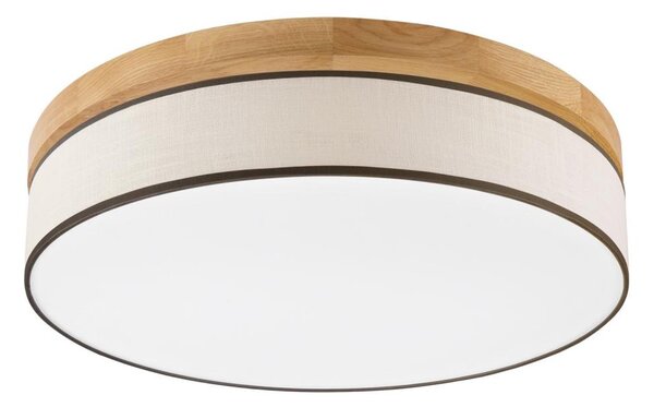 Brilagi - LED таванно осветително тяло BELLADONNA LED/36W/230V Ø 50 см крем/дъб