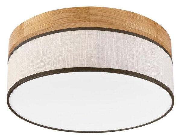 Brilagi - LED таванно осветително тяло BELLADONNA LED/20W/230V Ø 30 cm крем/дъб