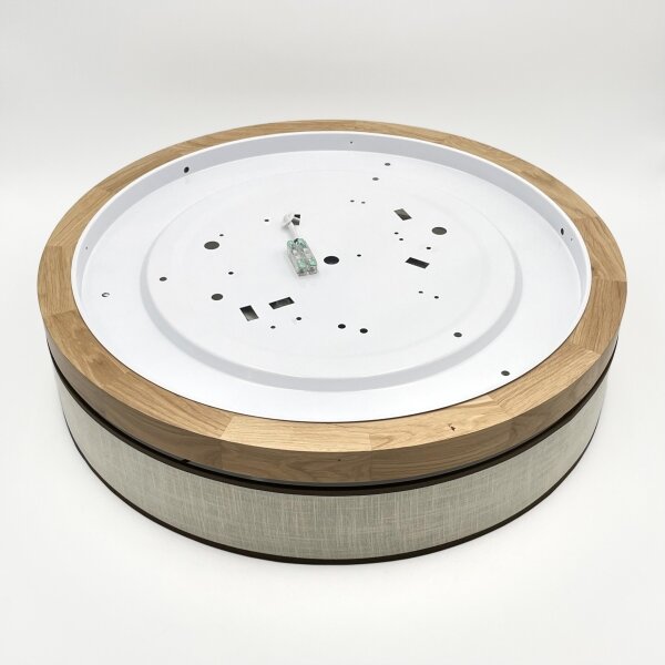Brilagi - LED таванно осветително тяло BELLADONNA LED/36W/230V Ø 50 см крем/дъб