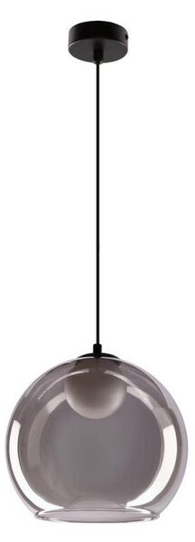 Полилей на кабел BRIN 1xG9/15W/230V димно черно