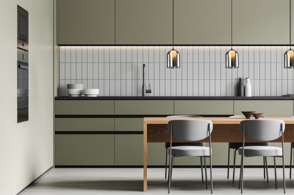 Полилей на кабел KLEA 1xG9/15W/230V димчато черен