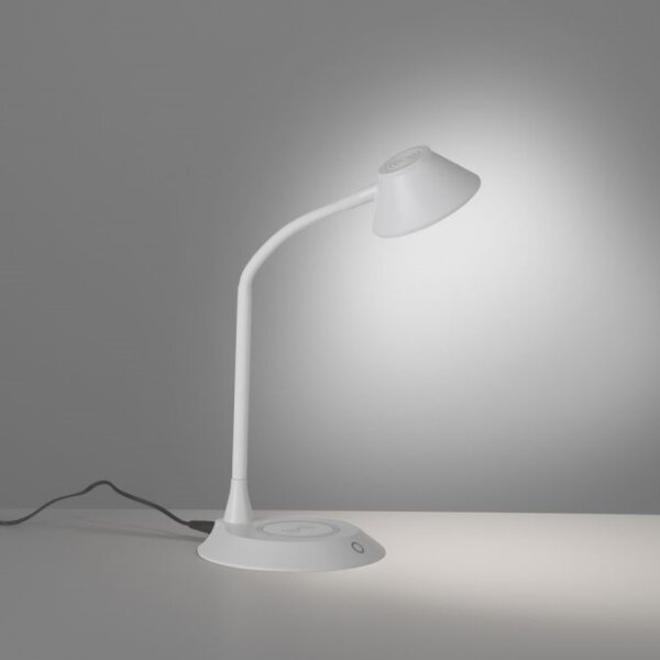 JUST LIGHT. 14414-16 -LED димируема настолна лампа с зареждане PUCKI LED/4,5W/230V бяла