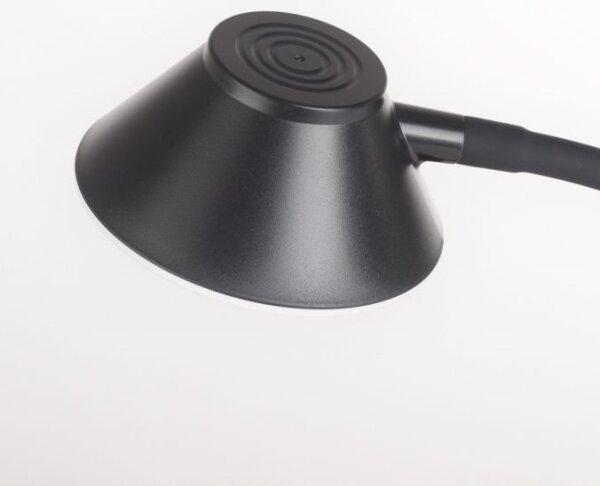 JUST LIGHT. 14414-18-LED Димируема настолна лампа с вградено зареждане PUCKI LED/4,5W/230V черна