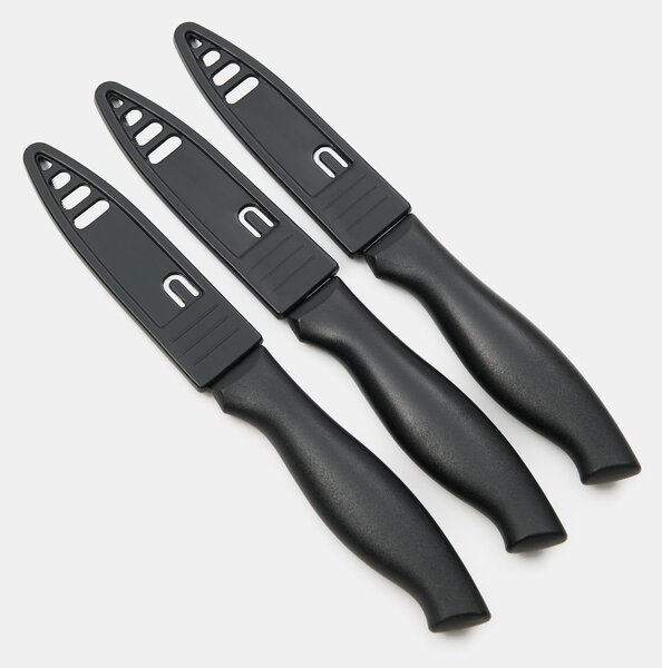Sinsay - Комплект кухненски ножове 3 pack - черeн