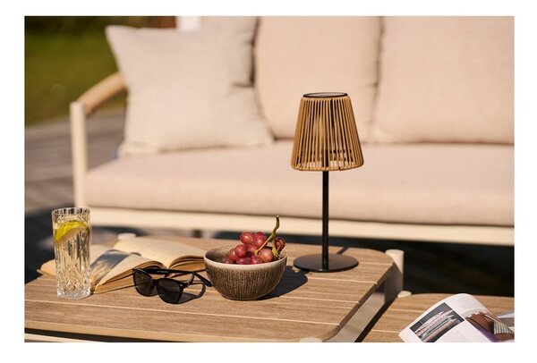 LED настолно/преносимо външно осветително тяло със соларен панел ø 14 cm Salford – House Nordic