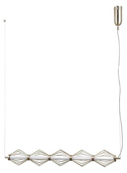 ITALUX PND-34403-5-HBR - LED полилей на кабел SEVILLA LED/25W/230V 3000K златен