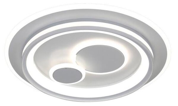 ITALUX CLN-52185B-WH - Димируем LED плафон PARCO LED/55W/230V Ø 50 см бял + дистанционно управление