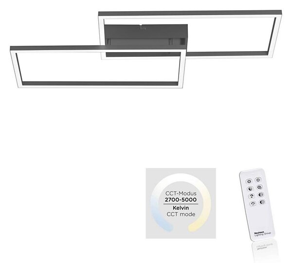 Leuchten Direkt 14140-18 - Светодиодно осветително тяло IVEN 2xLED / 13,5W / 230V + ДУ