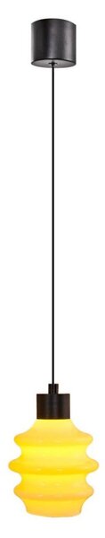 LED полилей на кабел CACTUS LED/3W/230V 3000K черен/жълт