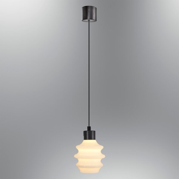 LED полилей с кабелно окачване CACTUS LED/3W/230V 3000K черен/бял