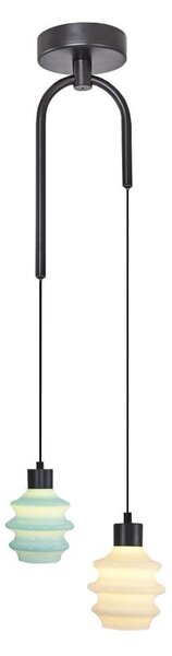 LED полилей на кабел CACTUS LED/6W/230V 3000K зелен/бял
