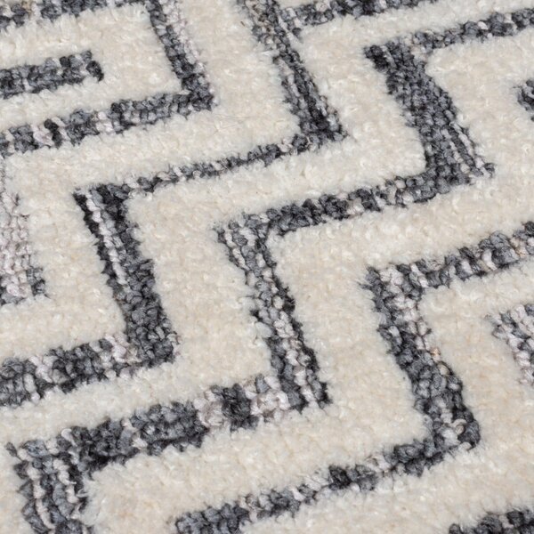 Сив килим 160x230 cm Rhett – Flair Rugs