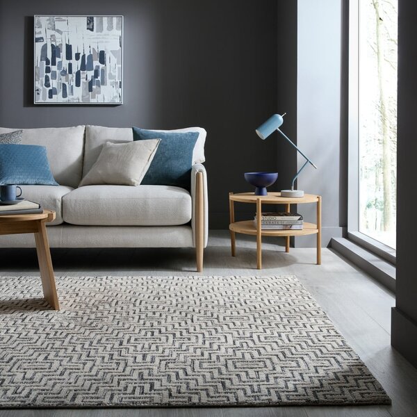 Сив килим 160x230 cm Rhett – Flair Rugs