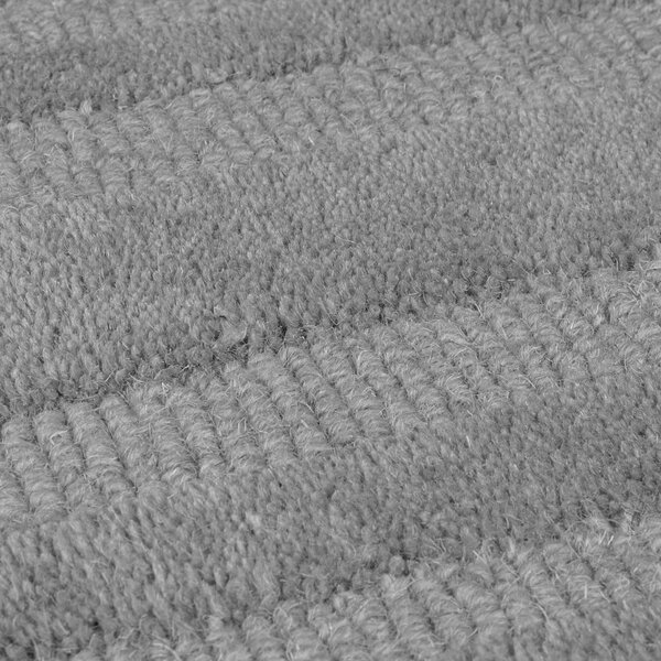 Сив ръчно изработен вълнен килим 160x230 cm Zen Rectangles – Flair Rugs