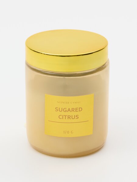 Sinsay - Ароматна свещ Sugared Citrus - кехлибар
