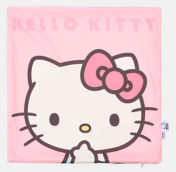 Sinsay - Калъфка за възглавница Hello Kitty - пастелнорозово