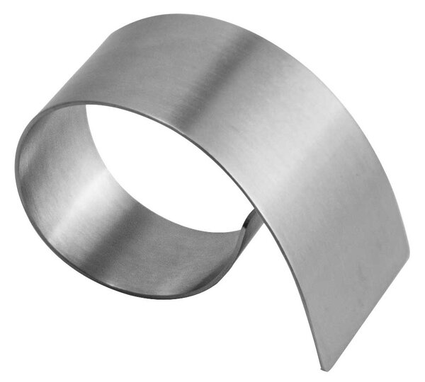 Гладък пръстен за салфетки Salvinelli INOX