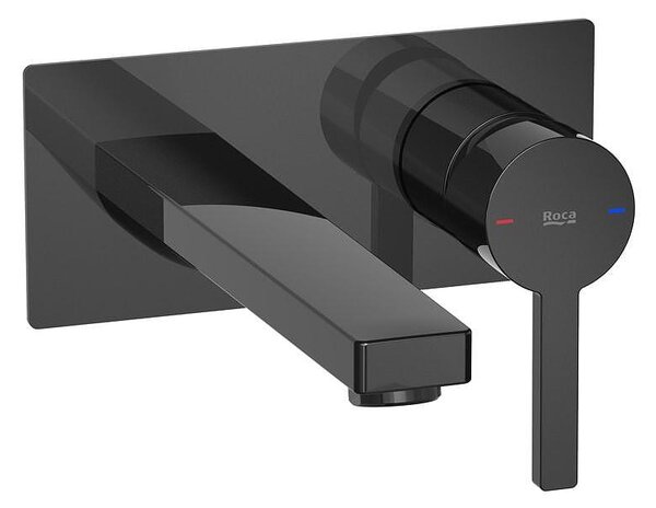 Вграден смесител за умивалник Naia, Everlux, цвят titanium black