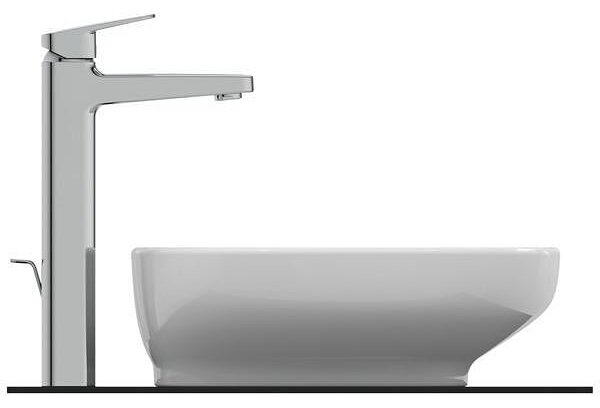 Ceraplan стоящ смесител за умивалник Vessel, с изпразнител