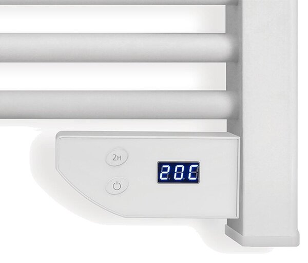 Eлектрическа лира за баня ELLEN 300W, цвят бял