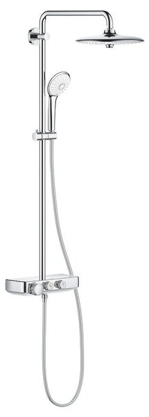 Euphoria SmartControl System 260 Mono Душ система със стенен термостатен смесител