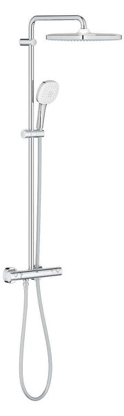 Tempesta Cosmopolitan System 250 Cube Душ система със стенен термостатен смесител