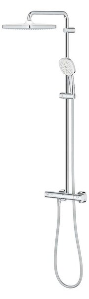 Tempesta Cosmopolitan System 250 Cube Душ система със стенен термостатен смесител