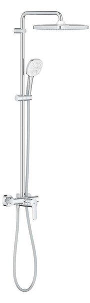 Tempesta Cosmopolitan System 250 Cube Душ система с едноръкохватков смесител