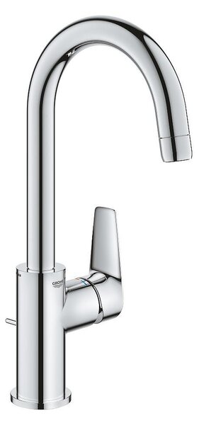 BauEdge Смесител за умивалник 1/2", едноръкохватков, L-размер
