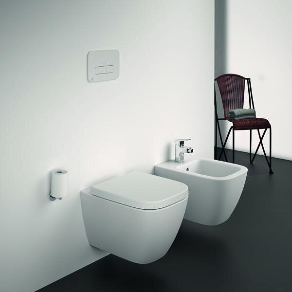 Ideal Standard i.life S конзолна тоалетна чиния RimLS+, къса проекция 48 см