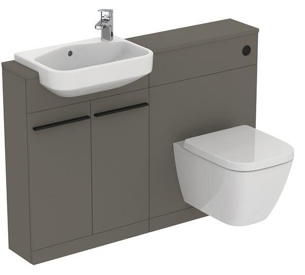 Ideal Standard i.life S конзолна тоалетна чиния RimLS+, къса проекция 48 см