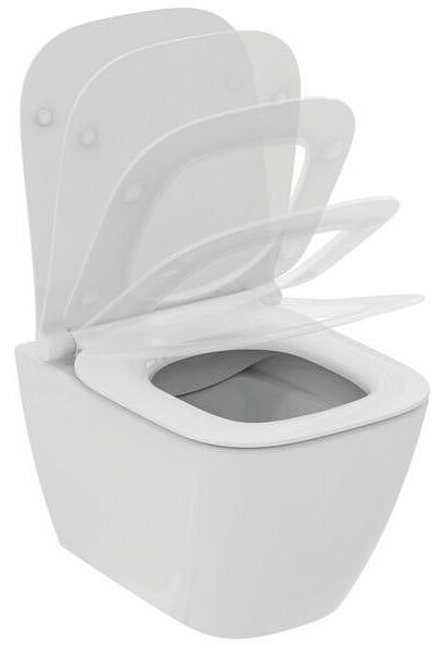 Ideal Standard i.life S конзолна тоалетна чиния RimLS+, къса проекция 48 см