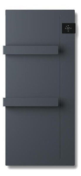 Електрически отоплител за баня Onsen Anthracite 750W, цвят антрацит