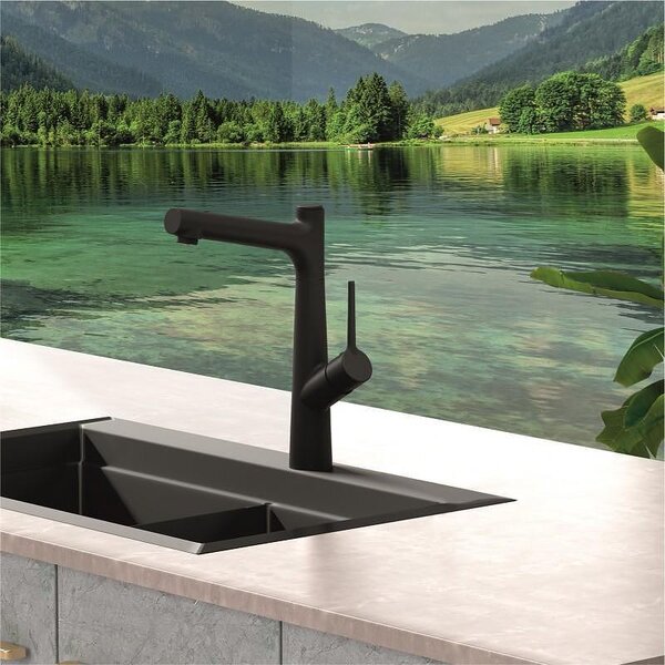 Kitchen Line кухненски смесител , черен мат