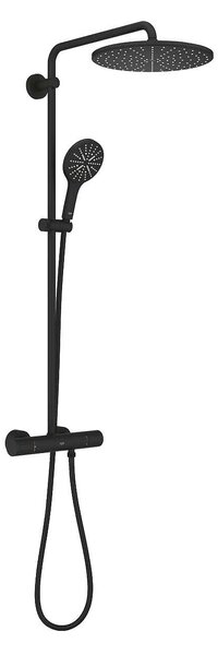 Rainshower SmartActive 310 душ система с термостат, цвят phantom black
