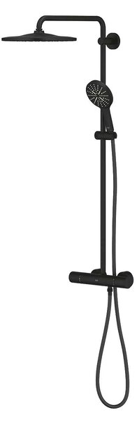 Rainshower SmartActive 310 душ система с термостат, цвят phantom black