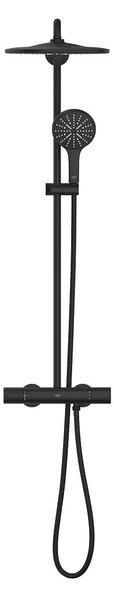Rainshower SmartActive 310 душ система с термостат, цвят phantom black